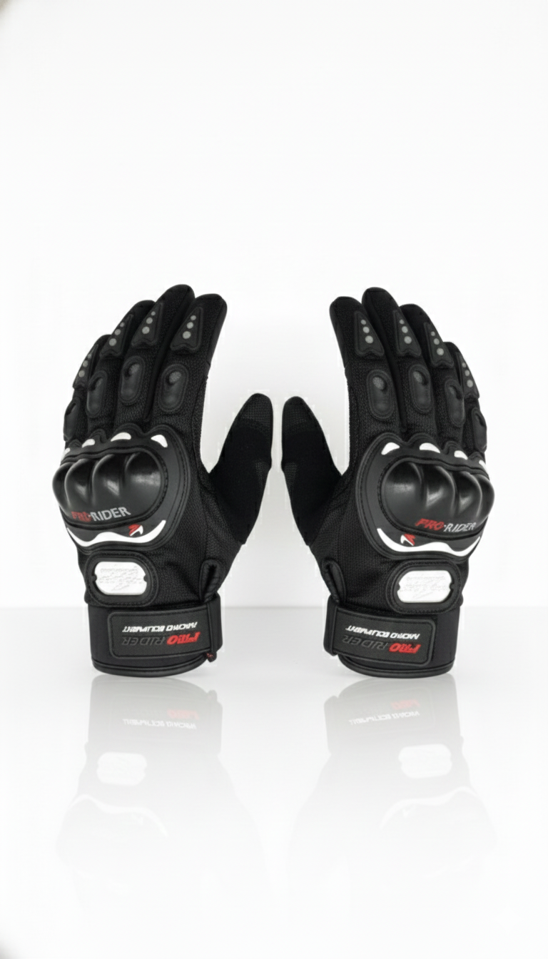 Riding Gloves for Men | Bike Riding Gloves with Anti-Slip Grip | Biker Gloves for Daily Use