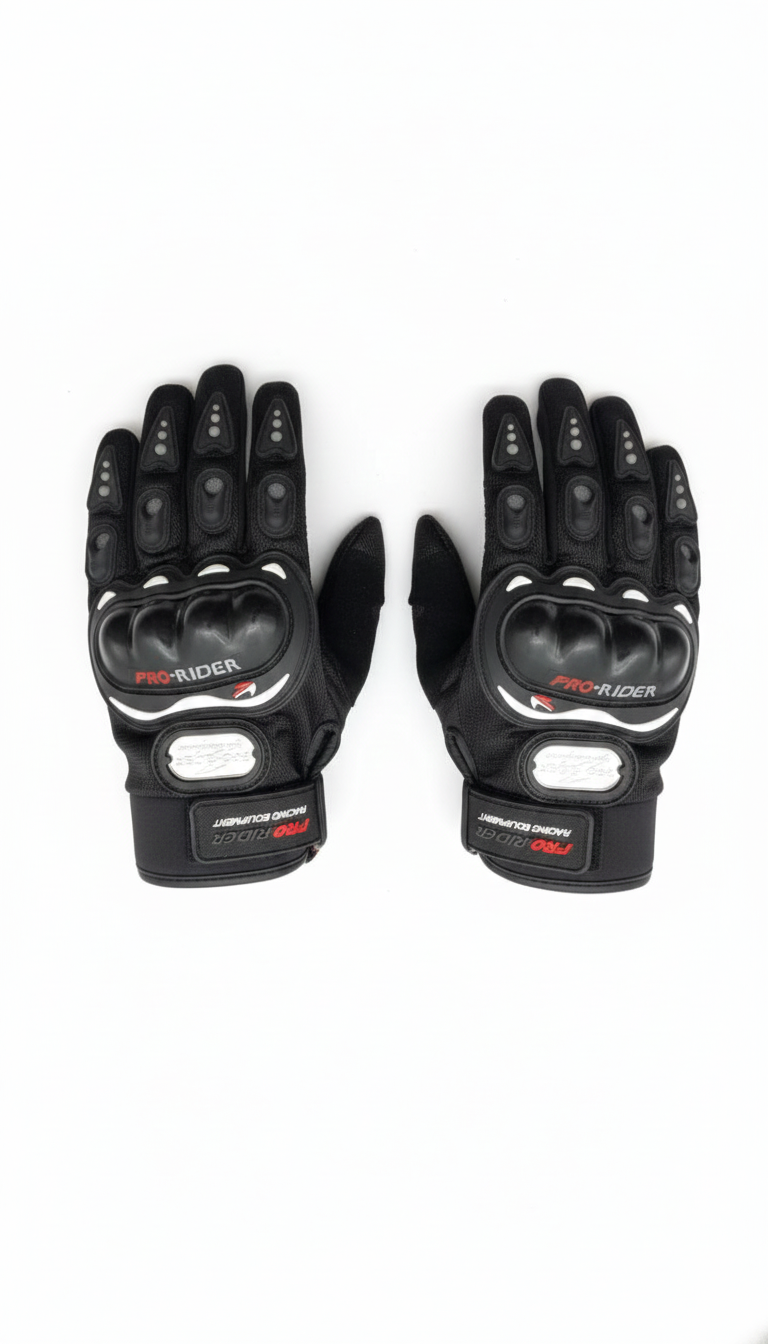 Riding Gloves for Men | Bike Riding Gloves with Anti-Slip Grip | Biker Gloves for Daily Use