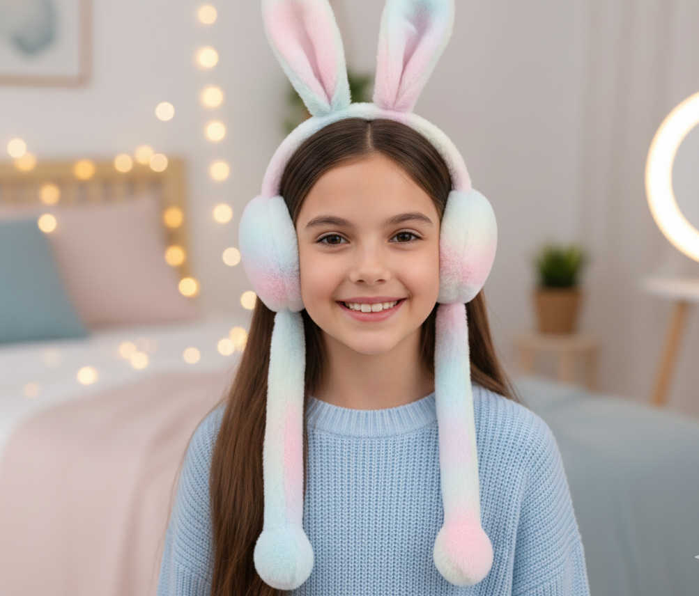 Multicolor Fur Earmuffs Winter Ear Warmers