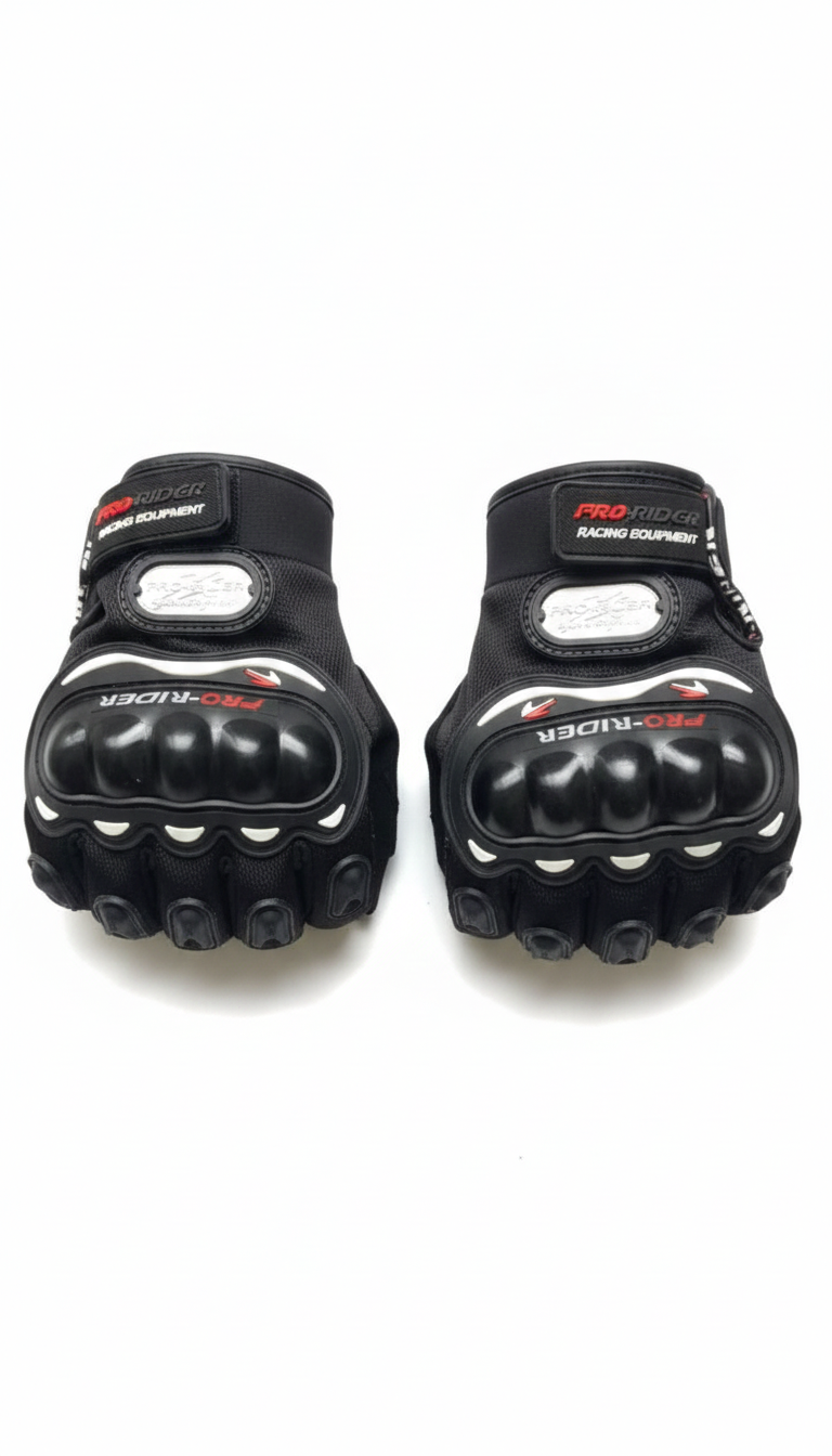 Riding Gloves for Men | Bike Riding Gloves with Anti-Slip Grip | Biker Gloves for Daily Use