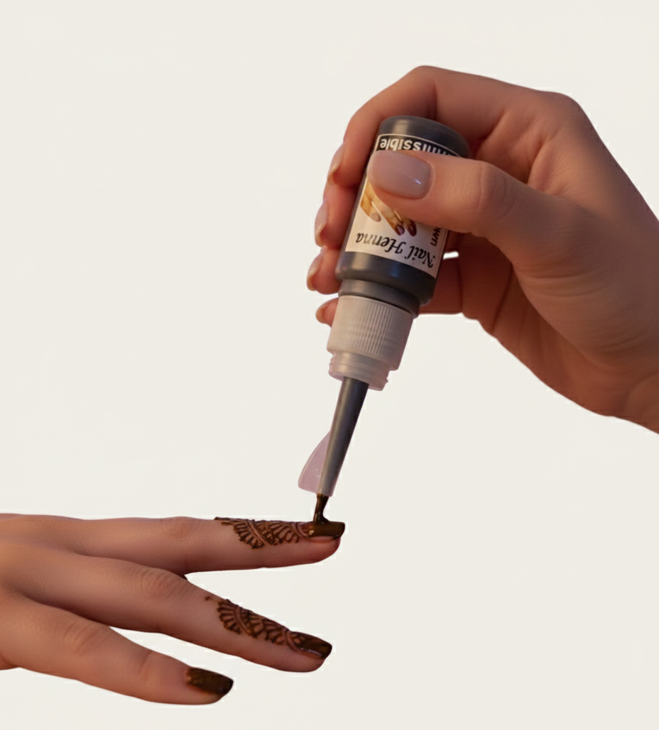 Natural Nail Mehndi - Long Lasting Color