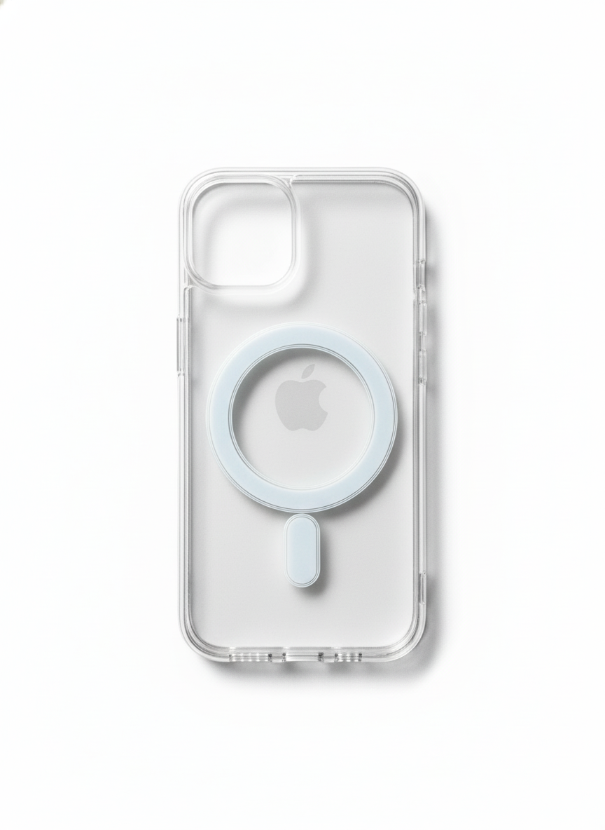 Premium Transparent MagSafe Compatible Case for iPhone